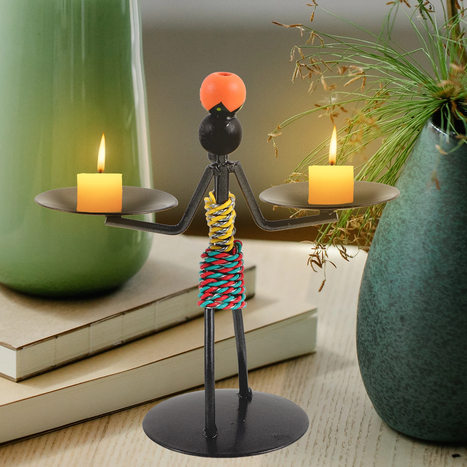 

4 Pcs Candlesticks Holders Centerpiece Table Decoration Nordic Miss Vintage