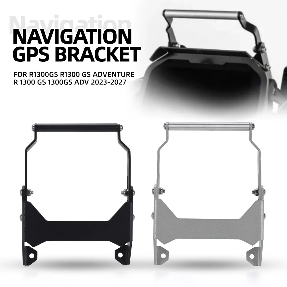 For BMW R1300GS R1300 GS Adventure R 1300 GS 1300GS ADV 2023 2024 2025 2026 2027 GPS Navigation Mounting Bracket Plate Holder
