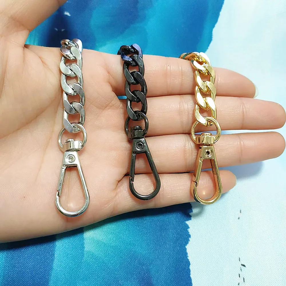 Shoe Fastener Gold Shoe Chain Charms Boots Accessories Punk Bijoux Shoe Decoration For Women Shoe Buckle Gift Girls Jewelry