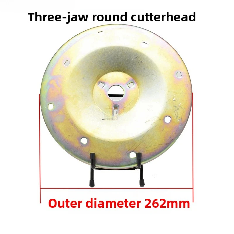 19 & 21 Inch 3-Claw Round Blade Disc For Sop Dalong Honda Lawn Mower Small Rotary Blade Tray Garden Equipment Spare Parts