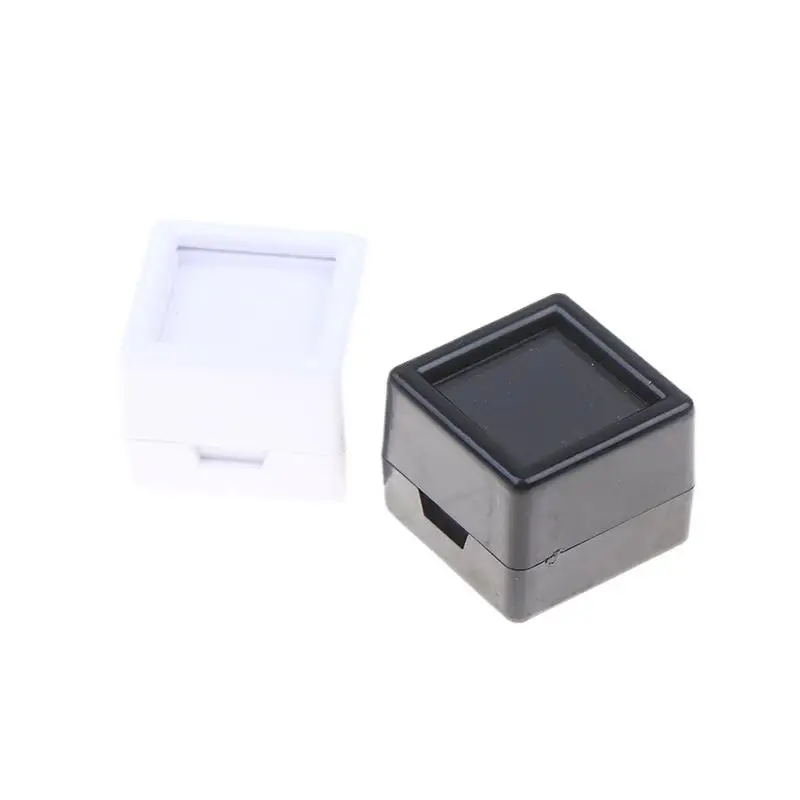10 Stück Diamant-Schmuck-Organizer Edelstein-Verpackungsbox DIY Diamant-Ring-Schmuckkästchen 2CM Edelstein-Zirkonia-Geschenk-Präsentationsbox – Detail 9