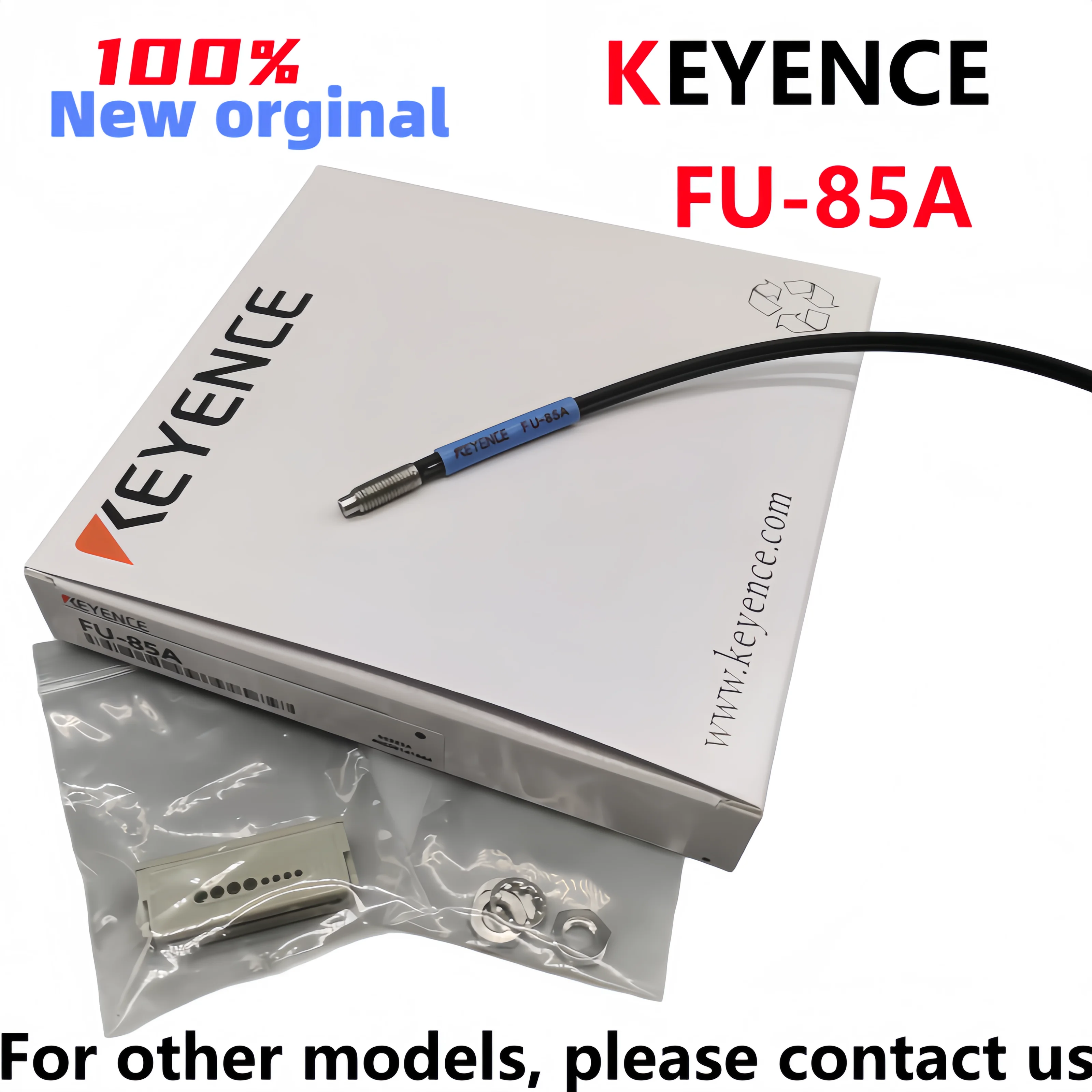 

Совершенно новый оригинальный оптоволоконный датчик KEYENCE FU-85A, устойчивый к высоким температурам.
