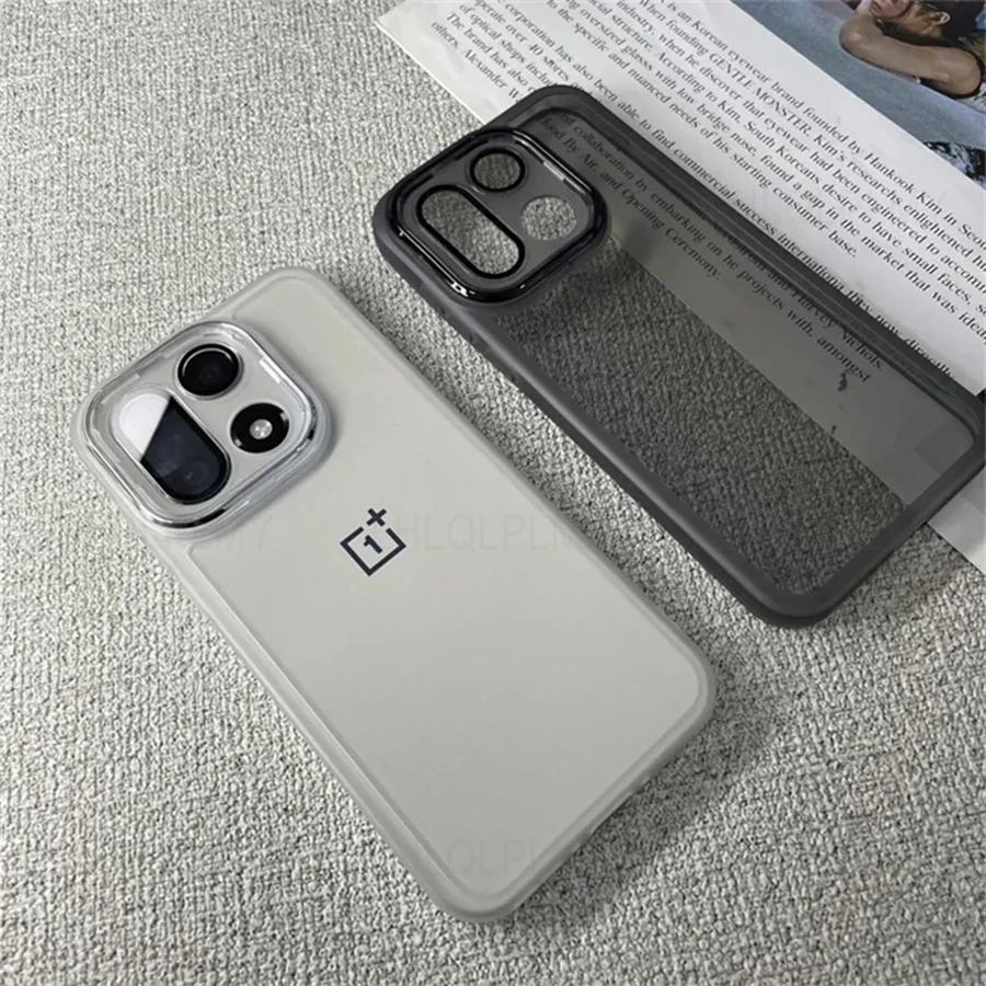 Coque de téléphone transparente en TPU souple, pour Oneplus Nord CE 5 4 Lite 5G 13 13R 15R 15, Film de protection pour objectif d'appareil photo, couverture Nord5 Nord4