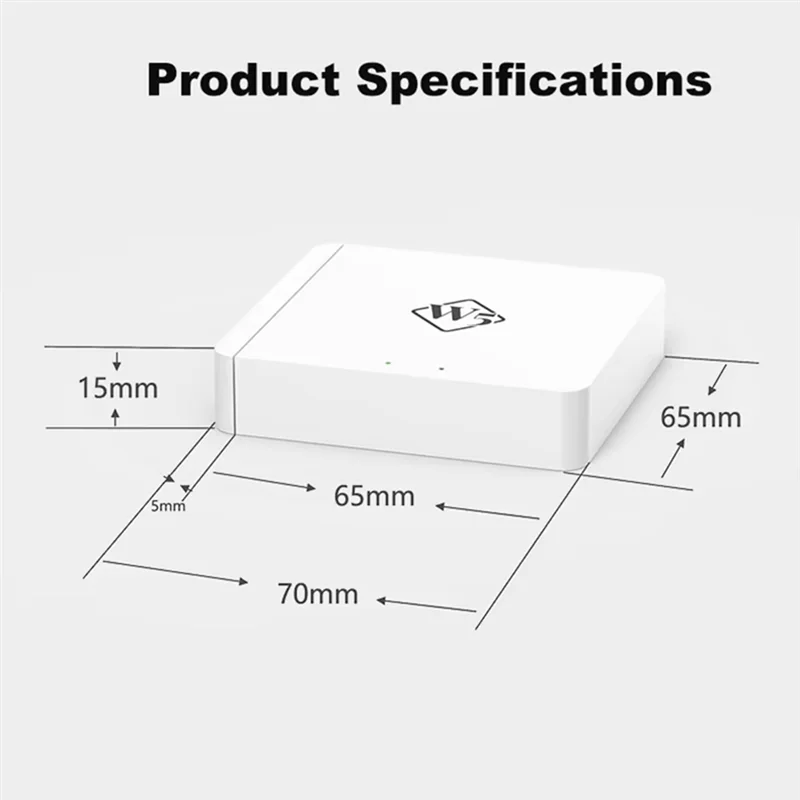 AT53 Новый беспроводной шлюз W5 Tuya Zigbee + Bluetooth-концентратор, многорежимная расширенная версия, может доступть 128 + дополнительные устройства