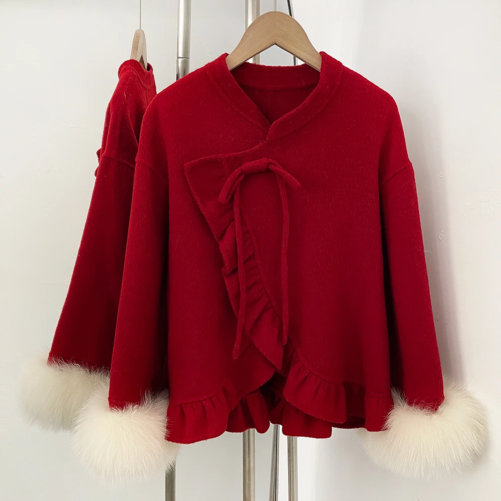 冬服 レディース 高級婦人用コート 暖かい本物の毛皮コート - Jacket Winter Clothing のレビューと価格