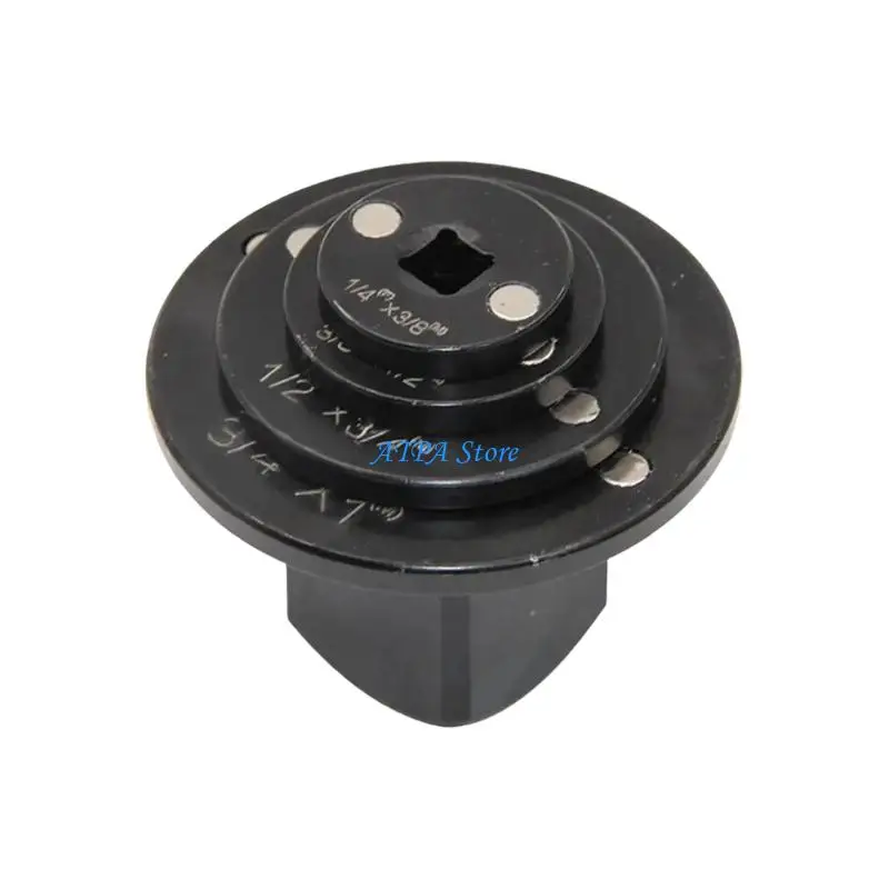 U13C Drive Fitting Set 4 Piece Round Body Changers for Garage Repair and General Maintenance Service Workflows