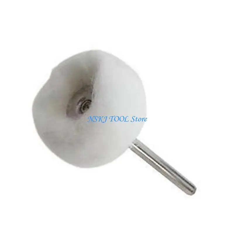

L8RC Wool Felt Buffing Tip Set, For Precise Polishing, Detailed Metal and Glass Work