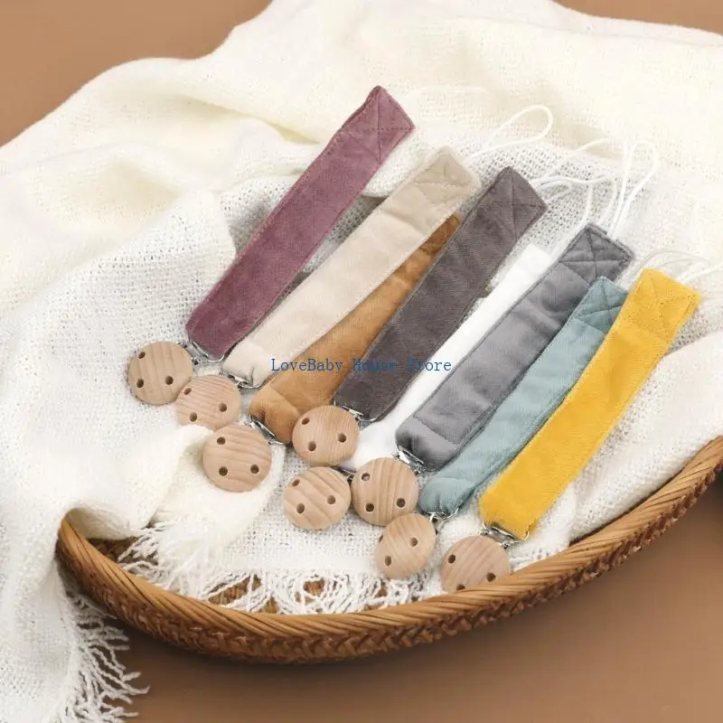 BX0D حزام مصاصة الرضع هوة حزام لينة ومريحة مصاصة كليب سهلة الاستخدام والسفر ودية ملحق دائم