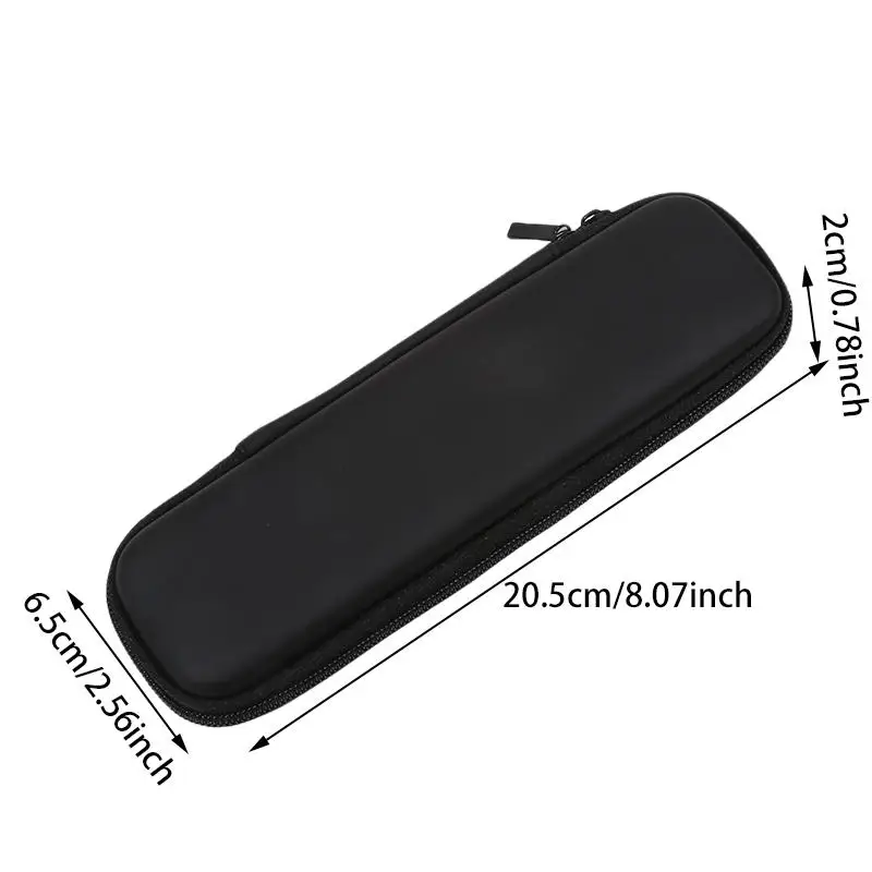 Borse portaoggetti per cosmetici Custodia impermeabile per pennelli per trucco con doppia cerniera Custodia multiuso per penna portatile da viaggio per donna