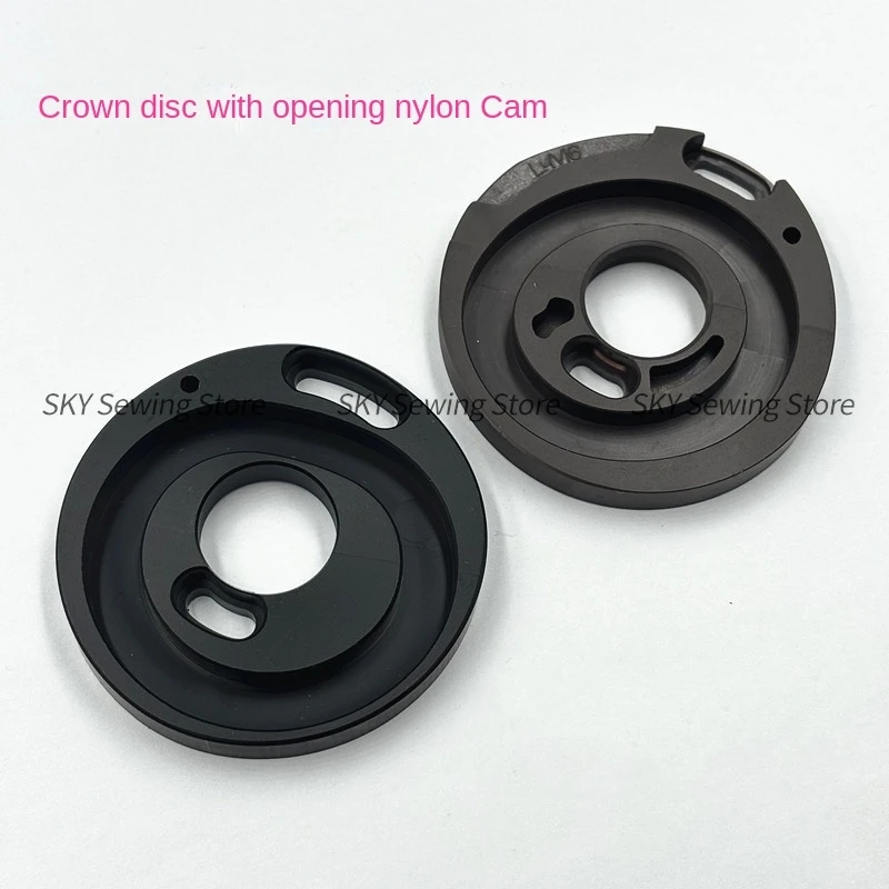 

1 шт., открытый разделенный нейлоновый кулачок, 18 оси, 20 оси, большой пластиковый нейлоновый кулачок, лента Guanjun, аксессуары для компьютерной вышивальной машины