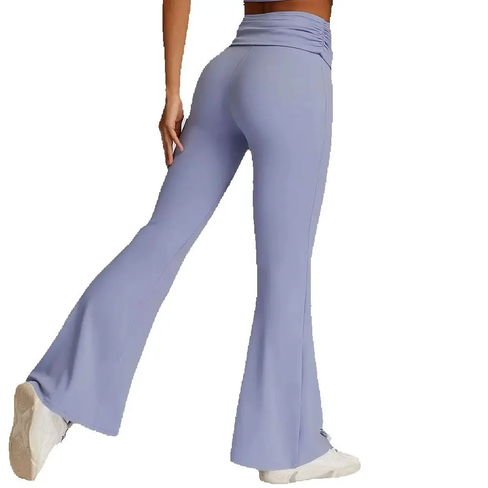 

Yoga Pants Women Bell Bottoms High Waist Sport Flare Pants Gym Fitness Legging Women Female Legging Tummy Control Running Tight