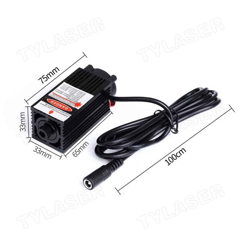 Módulo verde de alta potência 50mw do diodo do laser do ponto 488nm com ventilador de refrigeração (livre com suporte e adaptador)