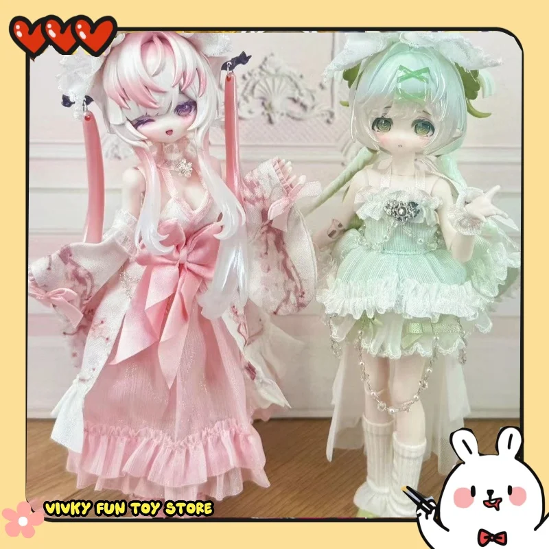 

Come4free 1/8 Bjd Minty V3 Fortune Talisman Spirit Series слепая коробка шарнирная кукла милая фигурка орнамент подарки