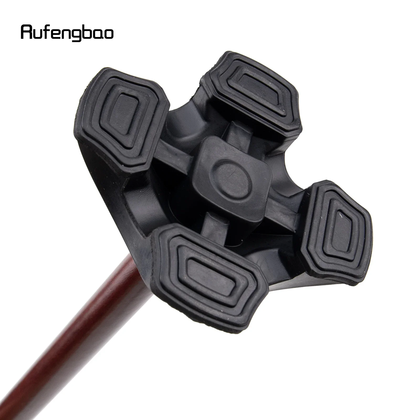 البني خشبية واحدة مشتركة موضة عصا للمشي ديكور تأثيري حفلة عصا للمشي هالوين الصولجان العكاز العصا كروسيير 94 سنتيمتر