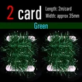 2 tarjetas verdes