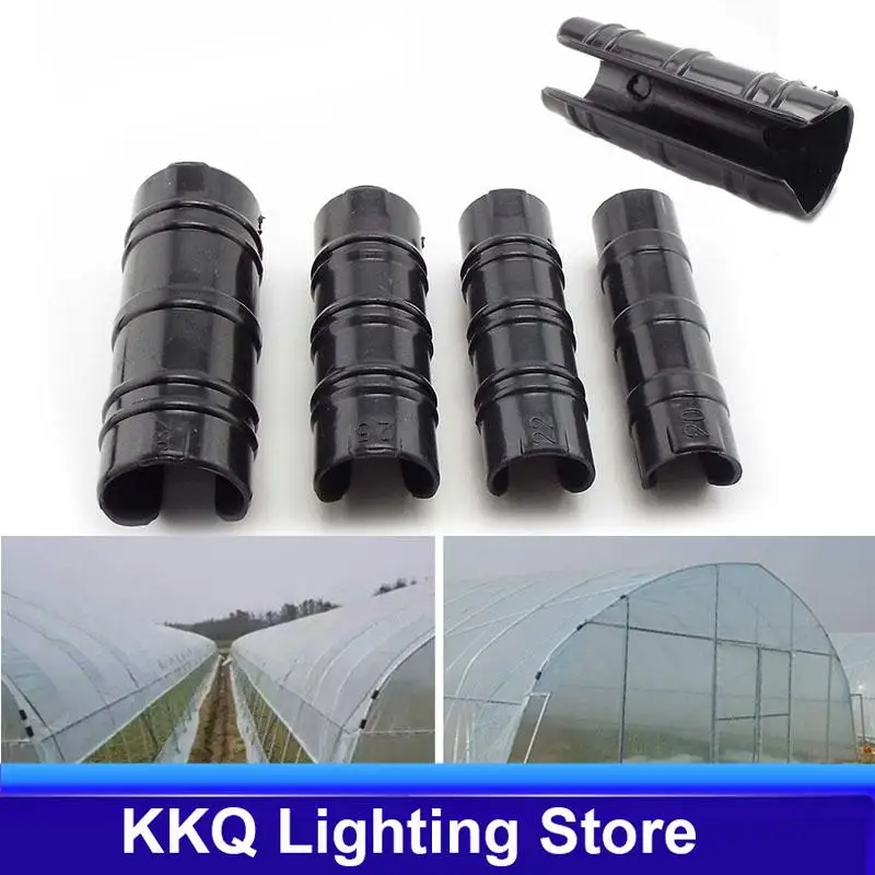 

20/22/25/32mm Protective Film Pressing Fixed Card Greenhouse Frame Pipe Tube Clips Shade Film Net Sails UV Clamp Connector k5