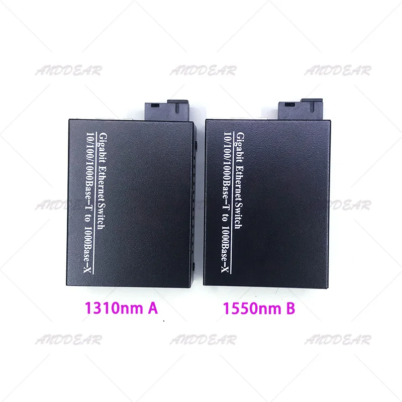 1F2G Dual fiber 1.25G 2UPT Duplex 20KM Gigabit Fiber Optical Media Converter 1000Mbps Dual Fiber Single Mode Fiber Transceiver