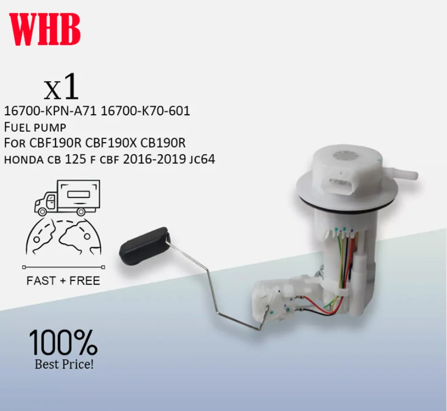 

high quality 16700-K70-601 motorcycle fuel pump assembly fit for K70 Storm Eye CBR190 CB190X CBF190R CBF190X CB190R