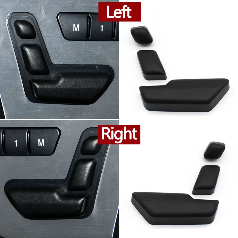 Car Left Right Seat Adjust Switch Control Button Cover Replacement For BENZ C GLK E ML GL Class W204 C204 X204 W212 W207 W166