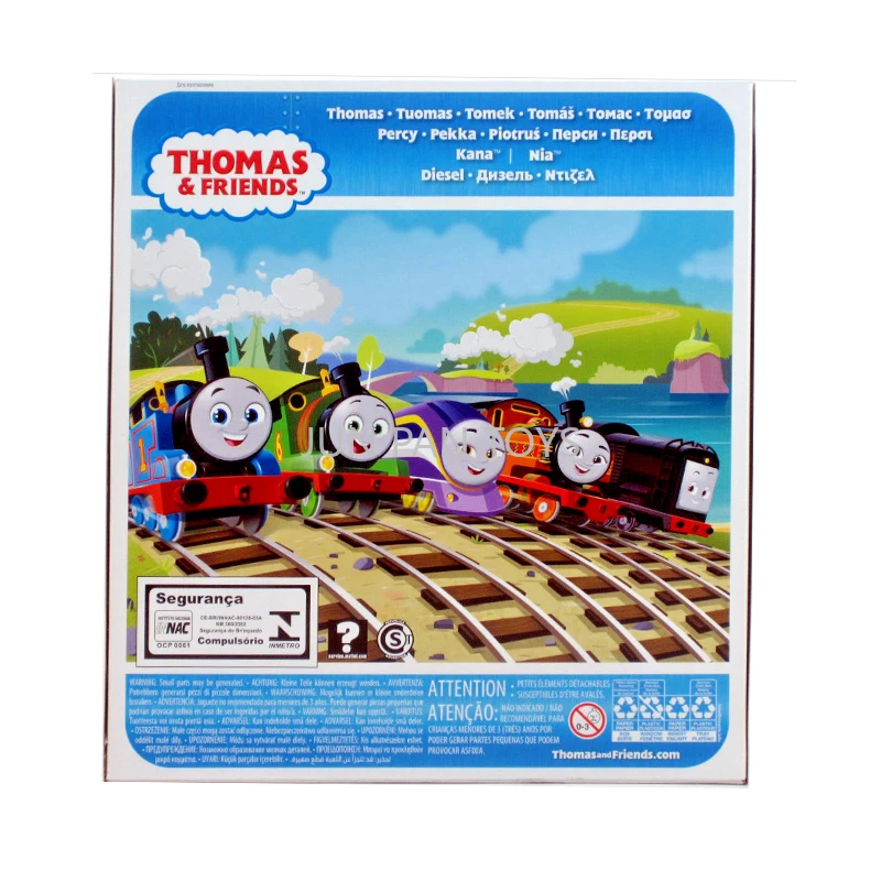 Original THOMAS AND FRIENDS Diecast Toy Trains Adventures Engine Pack Push Along Engines Percy Kana Nia Diesel Metal Engines Toy