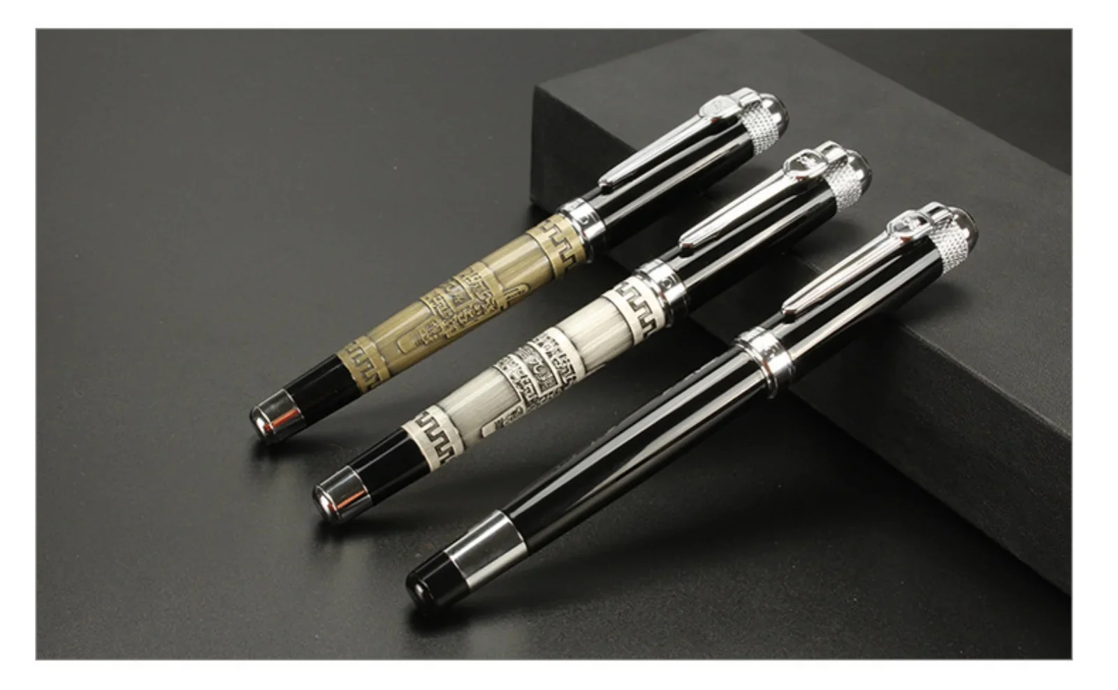 Jinhao-Stylo plume 189 pour bureau et affaires, écriture, signature, pratique pour les étudiants