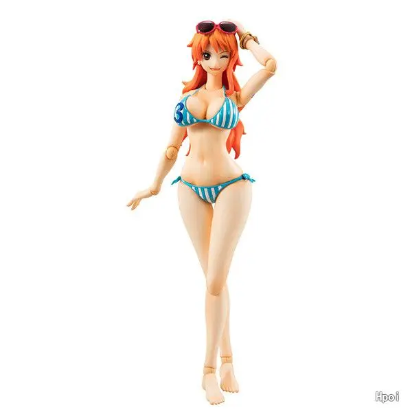 

In Stock MegaHouse Variable Action Heroes ONE PIECE Nami Summer Vacation Carnival Anime Figures Model Collection