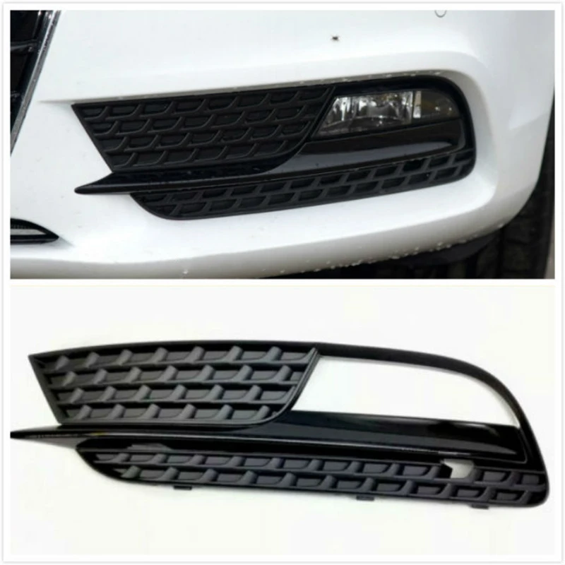 

Auto Left or Right Side Front Bumper Fog Light Grille Grill Cover For Audi A5 2012 2013 2014 2015 2016