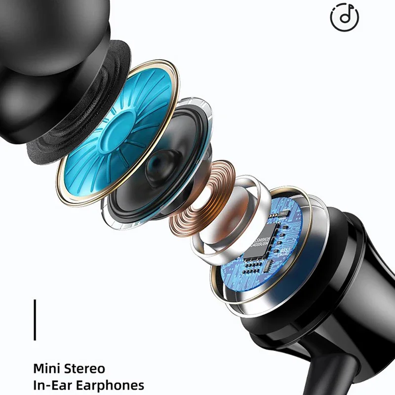 Awei PC-1 3.5mm In-Ear Wired Earphones Mobile Wired Earphone Sport Headphone With Microphone For Phone Stereo Super Bass Earbuds