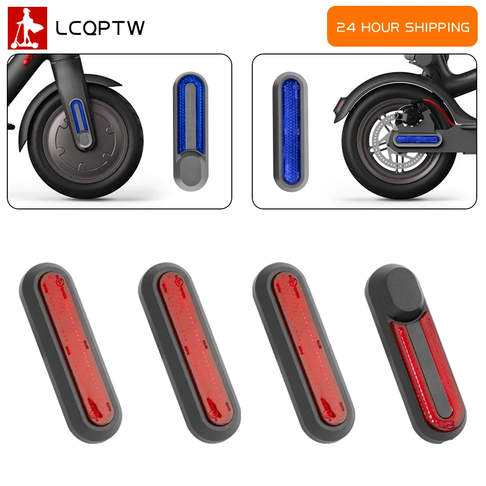 Coprivolante mozzo adesivi riflettenti Cap Night Safety Warning gusci protettivi per Xiaomi 1S Pro 2 M365 parti di Scooter elettrico