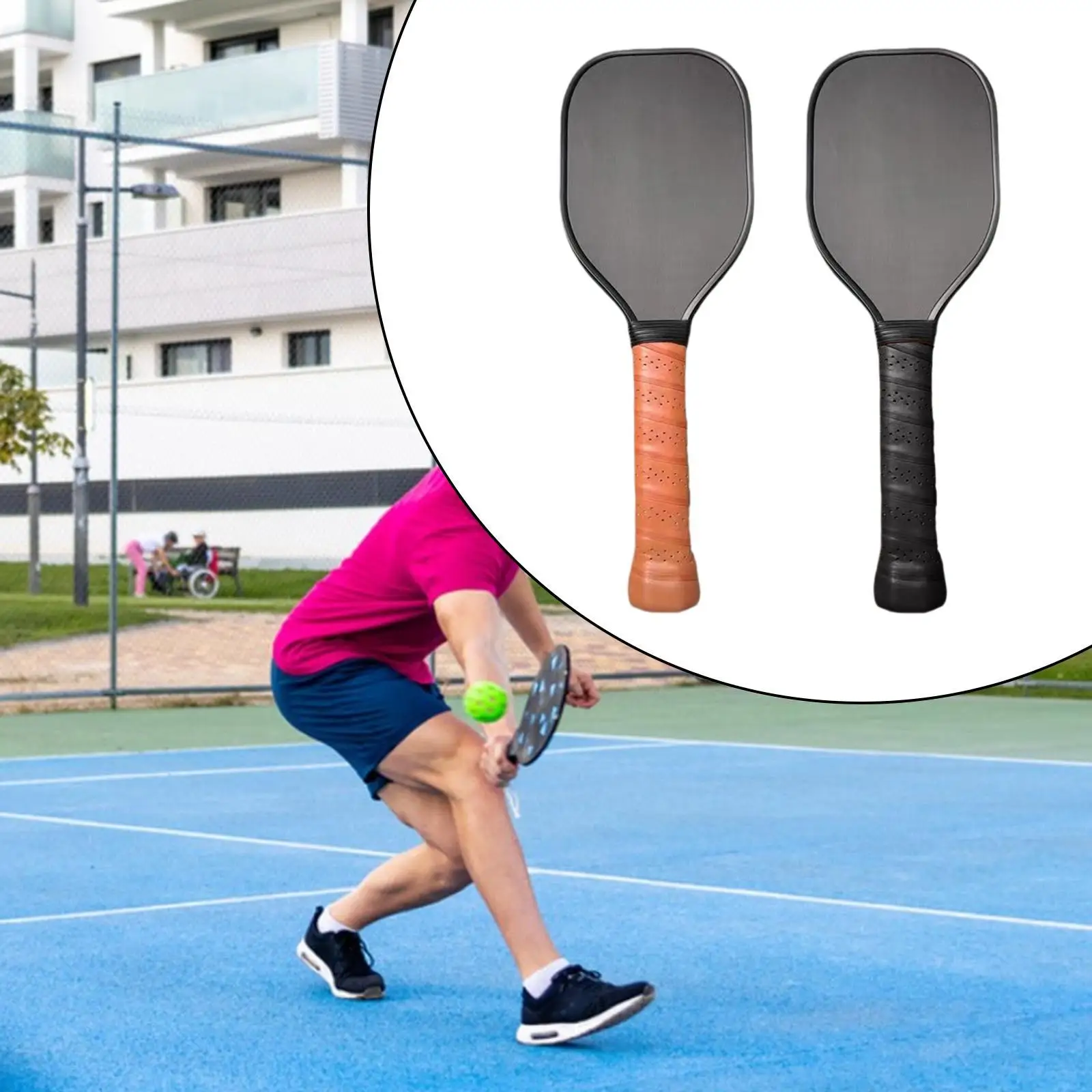 Pickleball Paddles Sturdy Training Equipments Lightweight Nonslip Grip Practical for Home Gym Beginner Children Men Women