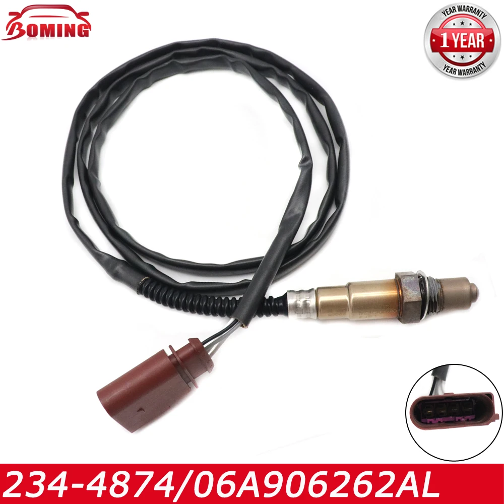 NEW Car Downstream Air Fuel Ratio Lambda Oxygen Sensor 234-4874 For Volkswagen Cabrio Eurovan Golf Jetta Audi A4 A8 06A906262AL