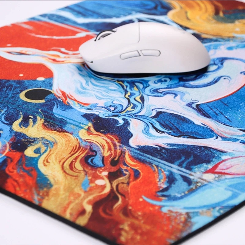 Imagem -03 - Mouse Pad Esptiger Qingsui Deer mm com Bordas Costuradas Grossas Esptiger Mouse Pad para Jogos