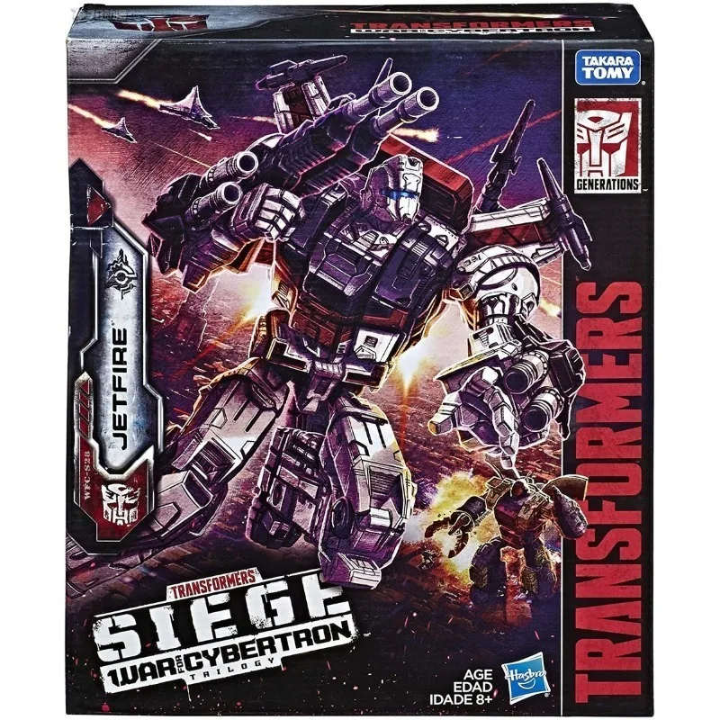 En Stock Takara Tomy Transformers guerra para Cybertron trilogía asedio S28 Jetfire Commander clase figura de acción juguete de regalo