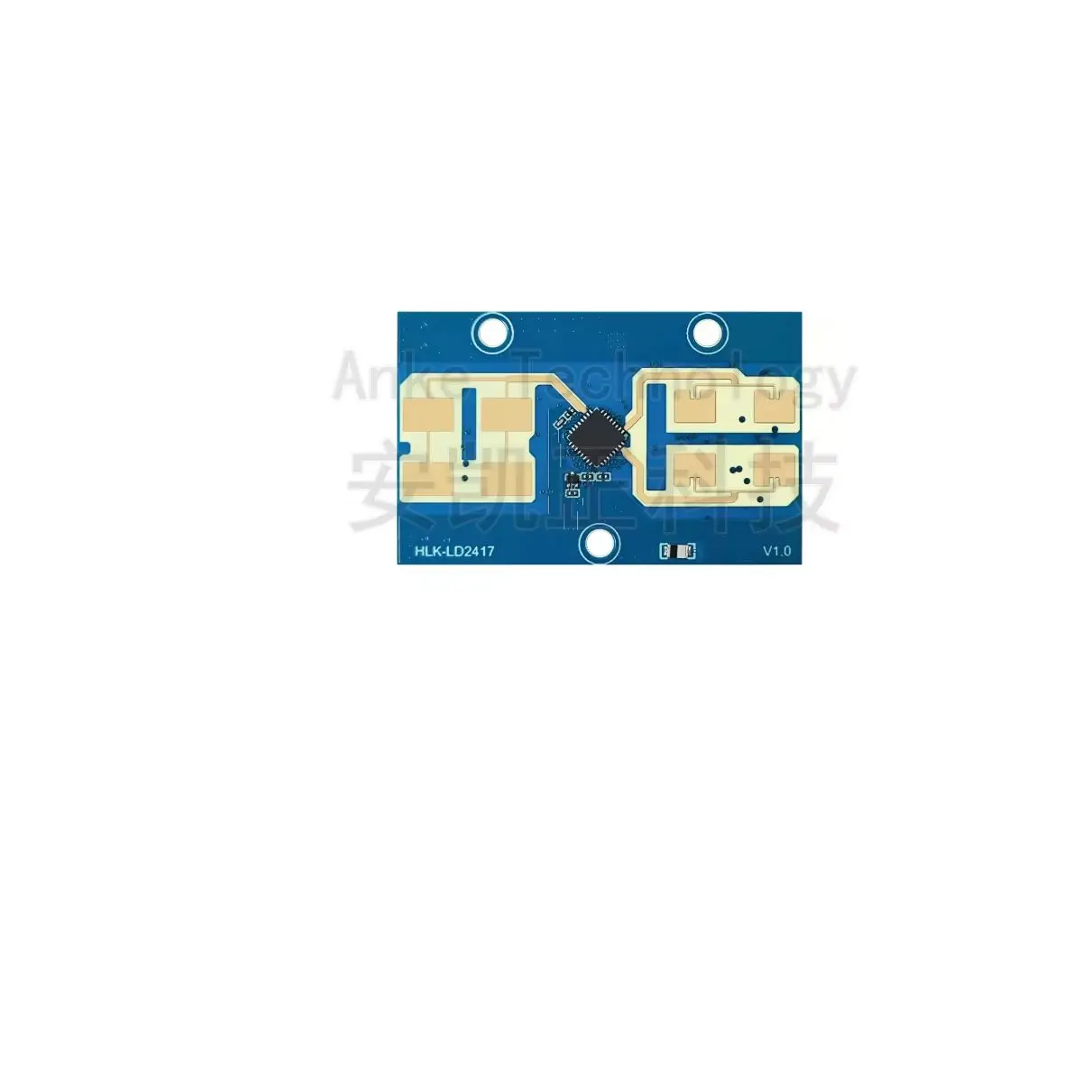 LD2417 Vehicle‑Ranging and Speed‑Measuring Radar, 24‑GHz Millimeter‑Wave Sensor Module for Vehicle Condition Monitoring and Sens