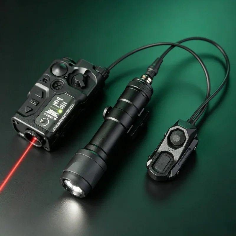 Tail Control Light Shift Adjustable Bright Stable Emission RAID‑X Green Infrared Laser Durable Hobby Compact Mod Parts