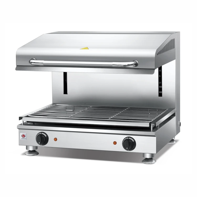 Heißer Verkauf Professionelle Edelstahl Desktop Einstellbare Lift Elektrische BBQ Grill Langlebig Salamander Ofen