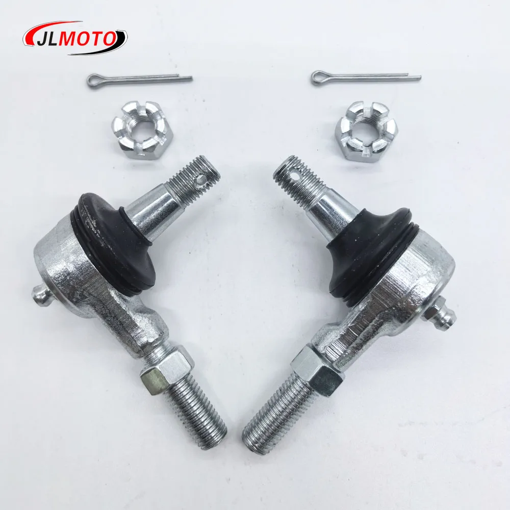 

1Pair M10 Left & Right Steering Tie Rod Ends WIth Zen Grease Fitting Fit For Yamaha Banshee WARRIOR YFM Raptor 250 350 400 ATV