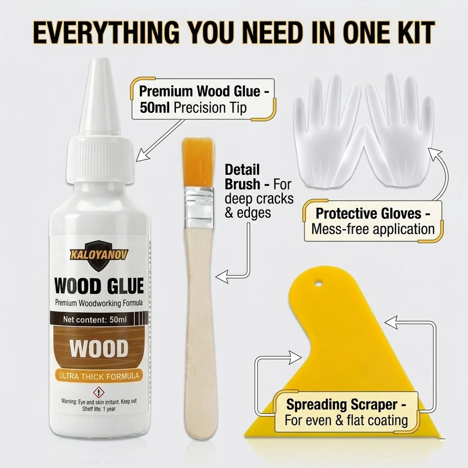 Professional 50ml Wood Glue Ki - đánh giá và giá Woodworking Shops