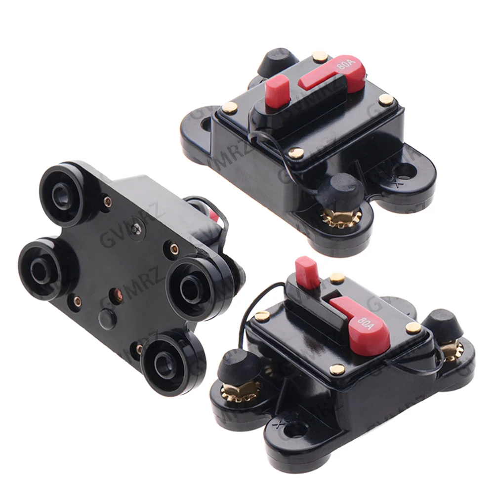 250A 300A Circuit Breaker 30A 40A 50A 60A  AMP Waterproof Boat Car Circuit Breaker  70A 80A 100A 120A Fuse Reset 150A 200A