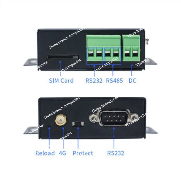 4G dtu module bidirectional transparent transmission 485/2324g LTE dtu wireless data transmission device HF2411