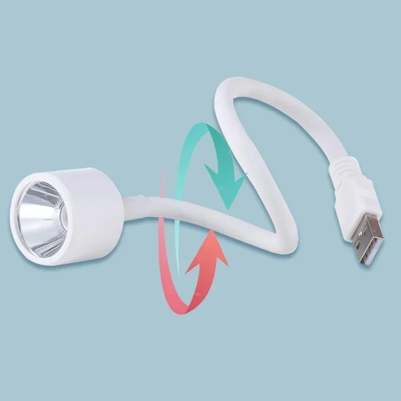 1 Pc Mini Nail Dryer UV LED Lamp Foldable USB Light for Nail Gel Polish Drying Glue Bendable Baking Dryer Nail Manicure Tools