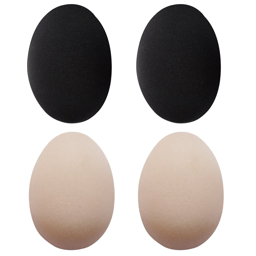 2Pairs Men Chest Muscle Pads Safe Comfortable Adhesive Pads for Instant Muscular Transformation Chest Muscle Cushion