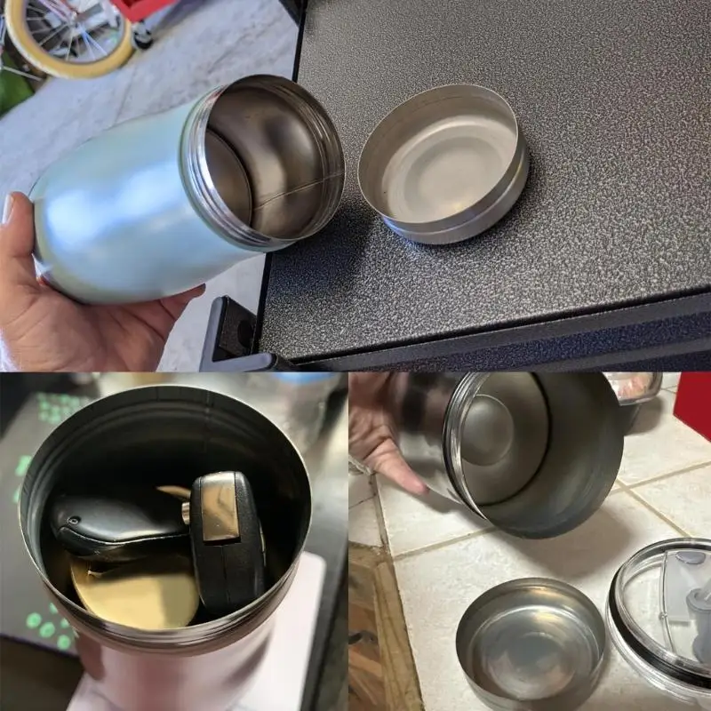 

Скрытое хранение бутылки с водой из нержавеющей стали Р6ФЭ поддерживает температуру напитков