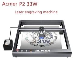 ACMER P2 33W grawer laserowy maszyna do cięcia grawerowanie metalu asystent powietrza sterowanie WIFI CNC maszyna do grawerowania metalu stolarzy