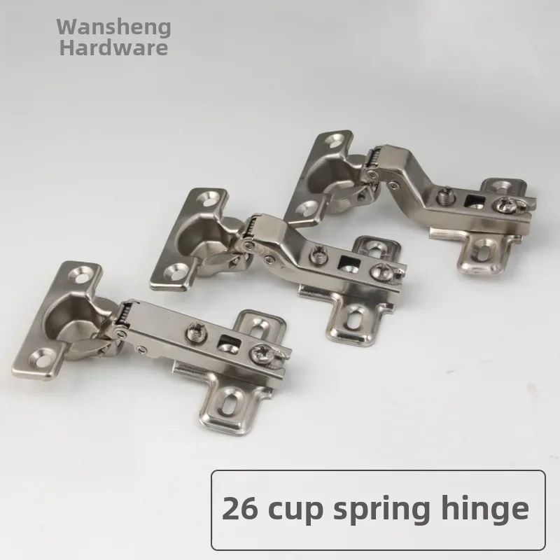 

Traditional Style Cabinet Hinges 26 Cups Standard Single Segment Double Hinge Spring Page Hinge Small For Old Furniture
