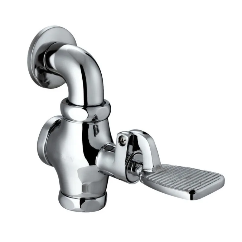 Squatting Toilet Foot Valve Flush Valve Stool Foot Step Flush Valve Squatting Toilet Stool Flush Device Foot Pedal