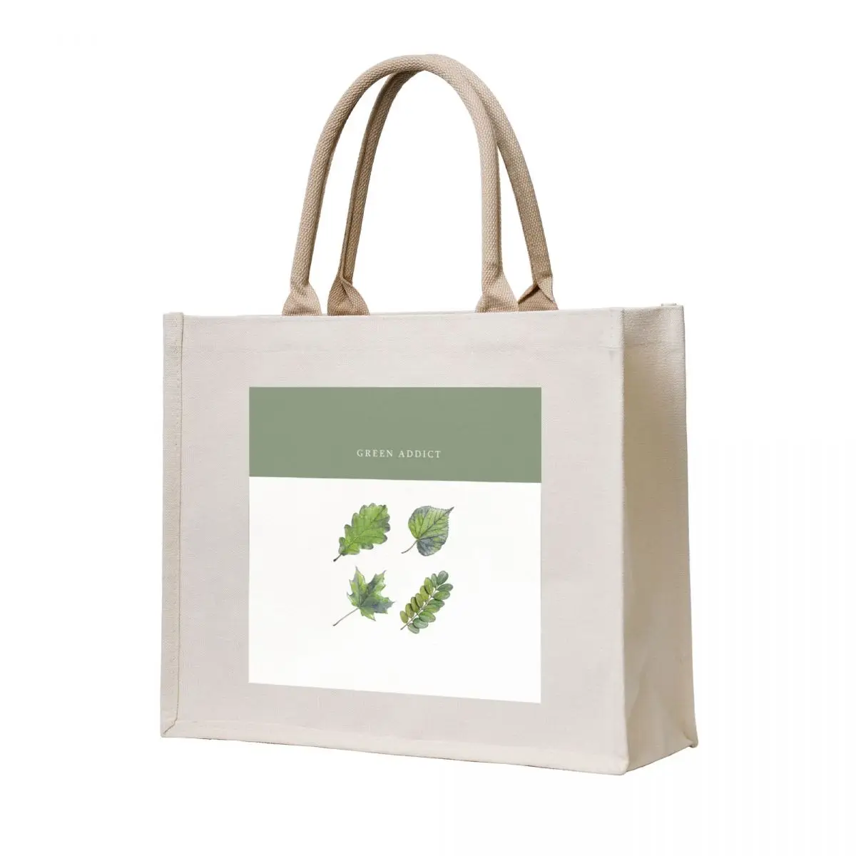 

GREEN ADDICT Tote Bag bag luxury women shopper bag women great custom fabric