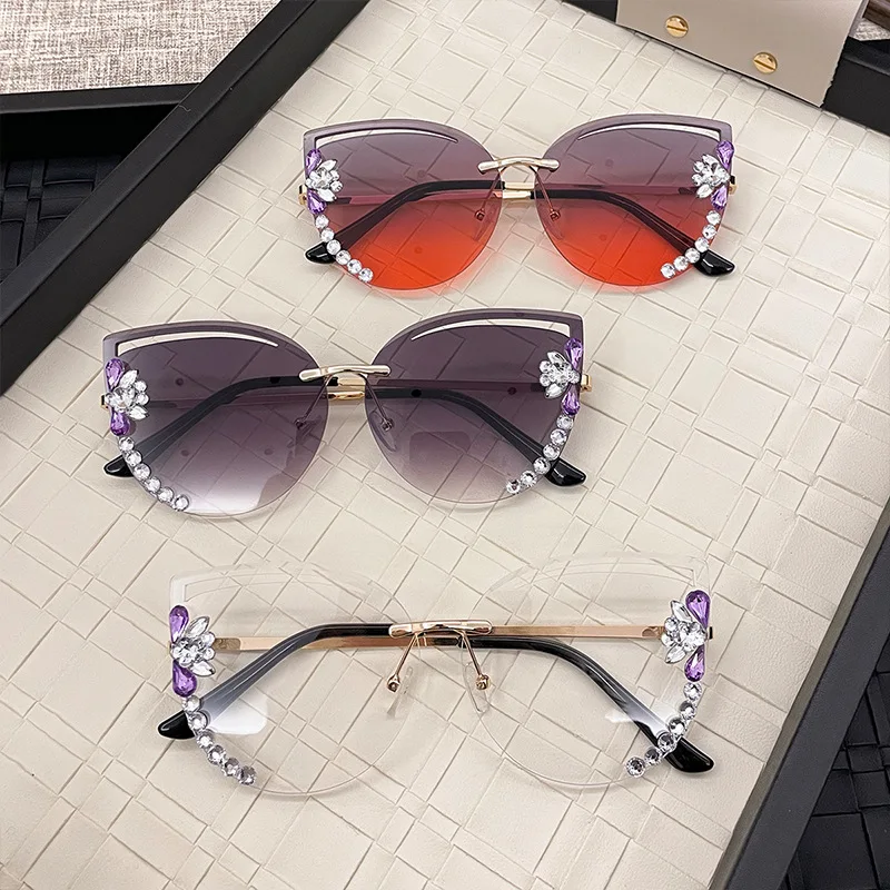 ファッション特大サングラス女性 UV400 サングラスヴィンテージスクエア眼鏡ブランドデザイナー Oculos