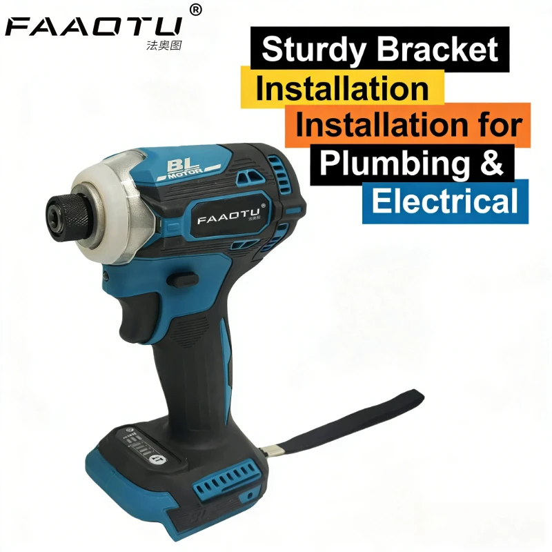 

Аккумуляторный ударный гайковерт FAAOTU DTD171, 18В, высокомощный, бесщеточный, литиевый, с высоким крутящим моментом, для аккумуляторов MT