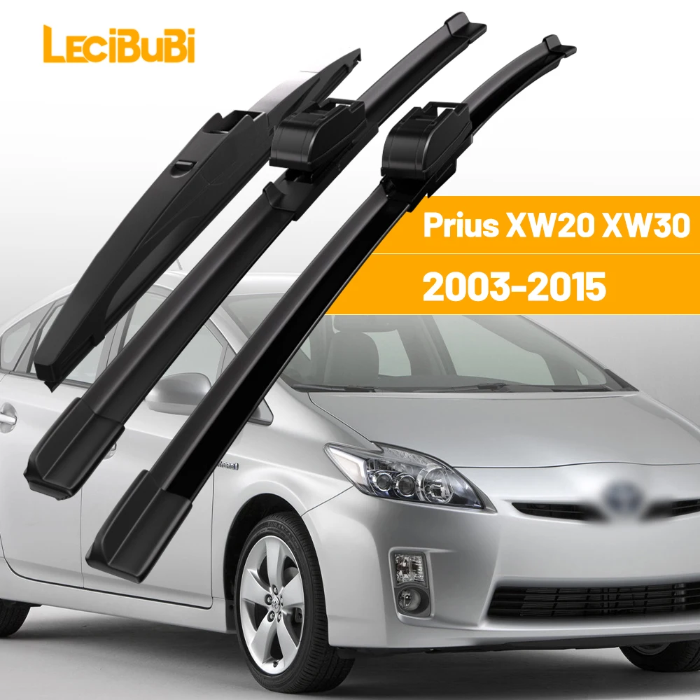 Für Toyota Prius XW20 XW30 2003-2015 1set Vorne und Hinten Scheibenwischerblätter Scheibenwischer 2004 2005 2006 2007 Zubehör